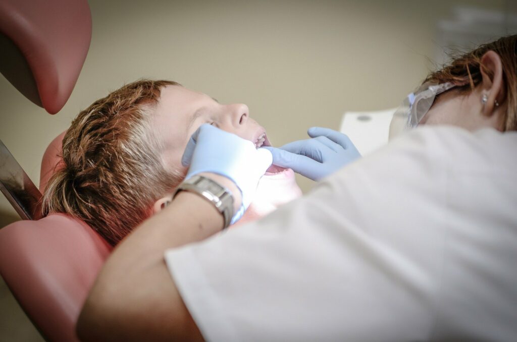 Twenty Dental Gosport Hampshire Dentist with patient in chair